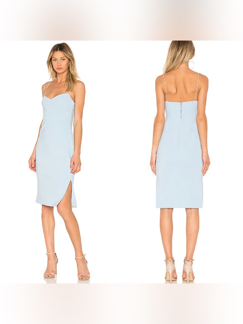 Likely Caprio Blue Bell Slip Dress Size 8 NWT Revolve
